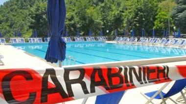 La piscina sotto sequestro