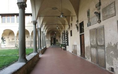 La cena si terr&agrave; nel chiostro di S. Domenico     