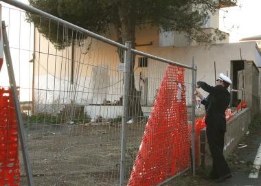 Un controllo dei vigili. A sinistra lassessore Pia 