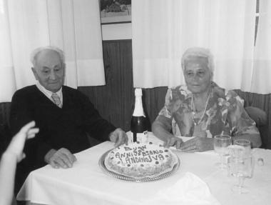 Iva e Landino, 69 anni insieme