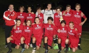 La formazione della Folgor Marlia che si &egrave; aggiudicata il trofeo 