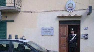 La stazione dei carabinieri di Campo
