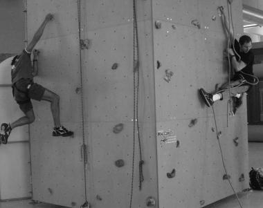 Arrampicata sportiva al Rebeldia