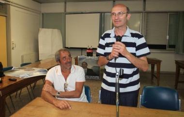 I consiglieri Tamburini e a destra Ciacchini 