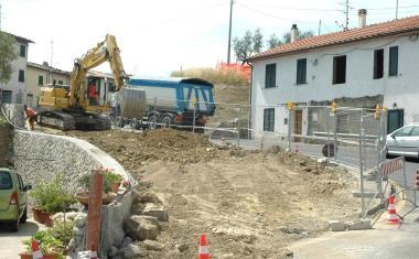 I lavori del precedente lotto sulla strada regionale 66 