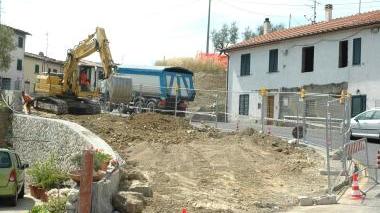 I lavori del precedente lotto sulla strada regionale 66