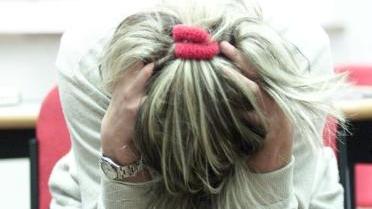 Violenza sulle donne in una foto d’archivio