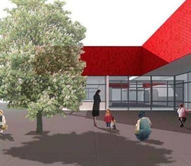 Il progetto di Andrea Stipa per la nuova scuola di Galcetello 