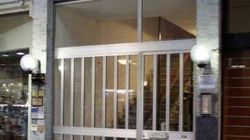 L’ingresso della sede di Forza Nuova