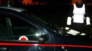 Un controllo notturno dei carabinieri nelle nostre zone