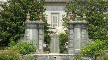 Un suggestivo scorcio di villa La Magia
