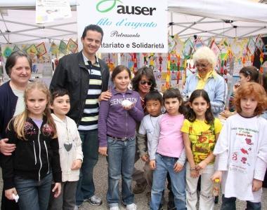 <b>AUSER. </b>I volontari dellassociazione      