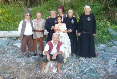 <b>ATTORI </b>e comparse sul set allArgentario     