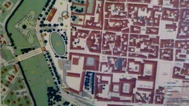 L’area sud ovest del centro interessata dal Piuss