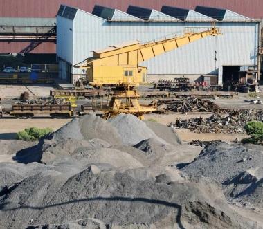 Il cantiere della Siderco  