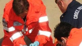 Intervento col defibrillatore
