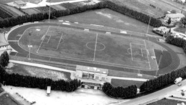 Lo stadio Bellucci di Agliana 