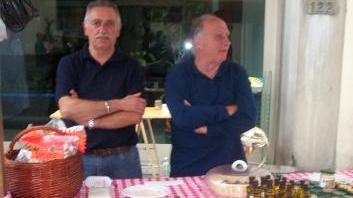 Lo stand dedicato ai tartufi