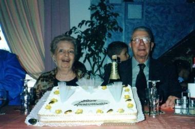 Liliana e Rodolfo festeggiano i 70 anni di matrimonio