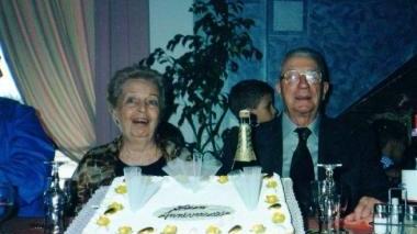 Liliana e Rodolfo festeggiano i 70 anni di matrimonio