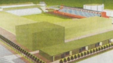 Una simulazione del nuovo stadio