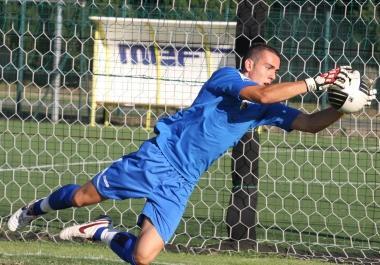 Il portiere Gianmarco DOria 