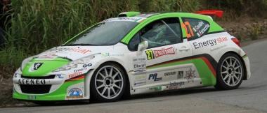 Unevoluzione della Peugeot 207 S2000 gommata Pirelli e fornita dal team Pa Racing guidata da Tobia Cavallini 