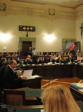 La seduta di ieri sera in consiglio 