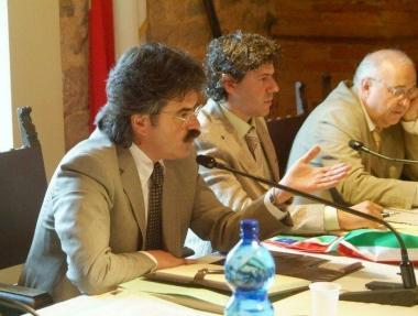 Il sindaco Maurizio Marchetti in consiglio comunale 