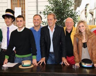 I goliardi alla presentazione della Carrettolata 