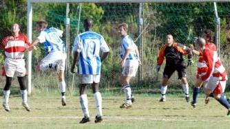 Un’altra immagine del match giocato a Piombino
