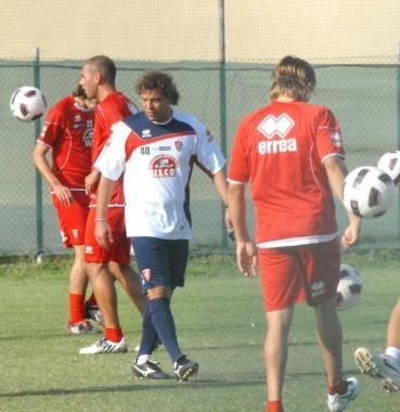 <b>ALLENAMENTO</b>. Mister Moriero 