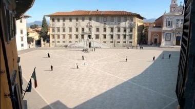 Nuova piazza dei Cavalieri nel 2012