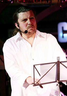 Il comico Stefano Bellani 