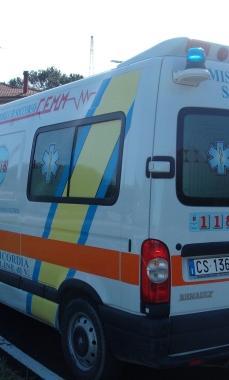 Un’ambulanza