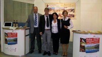 Lo stand Di Gianni alla fiera Dimensione 2000, in Lussemburgo