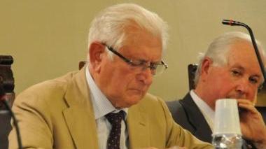 Tambellini, Sichi (a sinistra) e il gruppo della opposizione