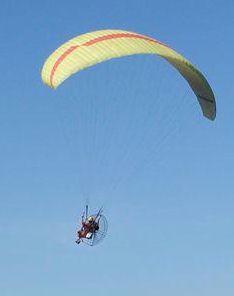 Un parapendio 