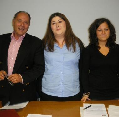Da sinistra Spadarella, Tulini e Nuti 