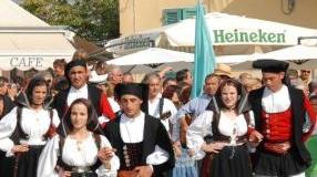 I gruppi rionali in costume storico