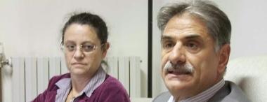 Massimo Augello e Nicoletta De Francesco Sotto: il preside Mura (facolt&agrave; di Scienze) che &egrave; uno dei loro sostenitori 