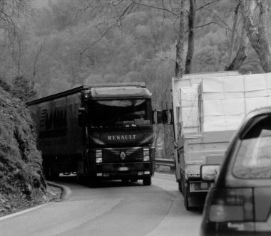 Sarà dirottato il traffico dei camion