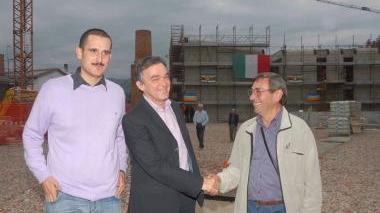 Il presidente in visita alle Fornaci