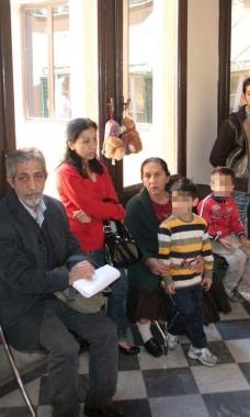 Gli sfrattati in Comune 