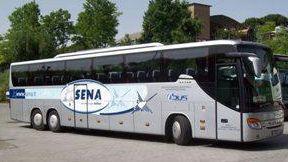 In bus a Venezia