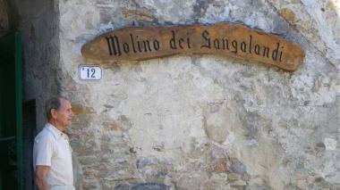 L’ingresso del mulino Gangalandi in Valgraziosa
