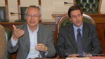 <b>SINDACO E ASSESSORE </b>Emilio Bonifazi e Moreno Canuti