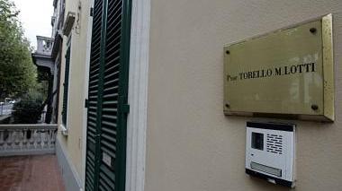 L’esterno dello studio di viale Simoncini