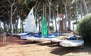 La scuola del Circolo velico a Baratti 