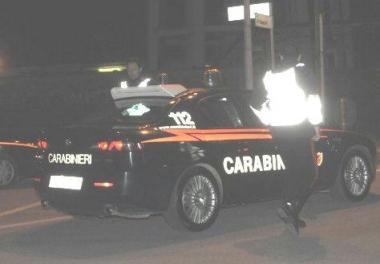 Lintervento dei carabinieri 
